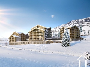 Spacious one bedroom apartment + mountain corner - ski-in/ski-out  Ref # C6185-A01 (2575-A01) 